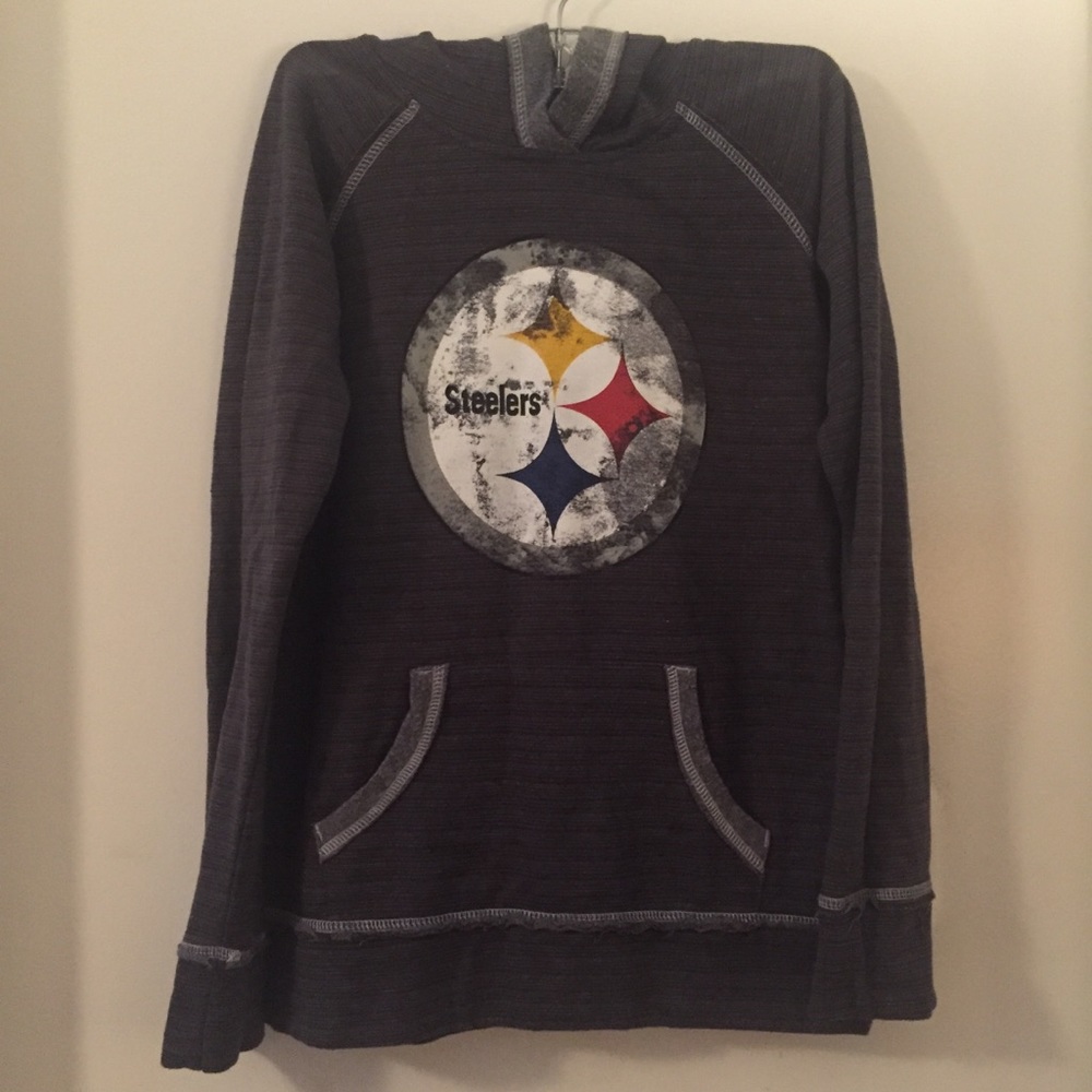 Pittsburgh Steelers Hooded Pullover Woman’s Small